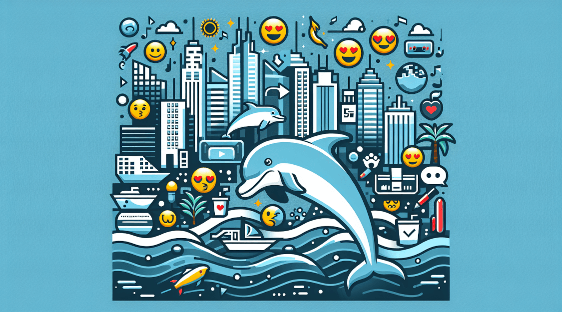 The Underwater World of the Dolphin Emoji 🐬