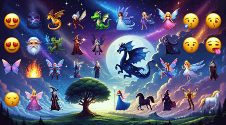 Mystical Meanings: The World of Fantasy Emojis 🐉🧝‍♂️