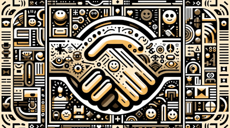 The Secret Symbols of the Handshake Emoji 🤝