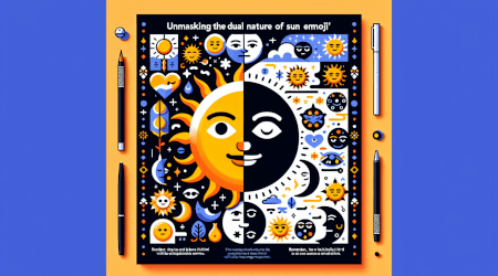 Unmasking the Dual Nature of Sun Emojis ☀️