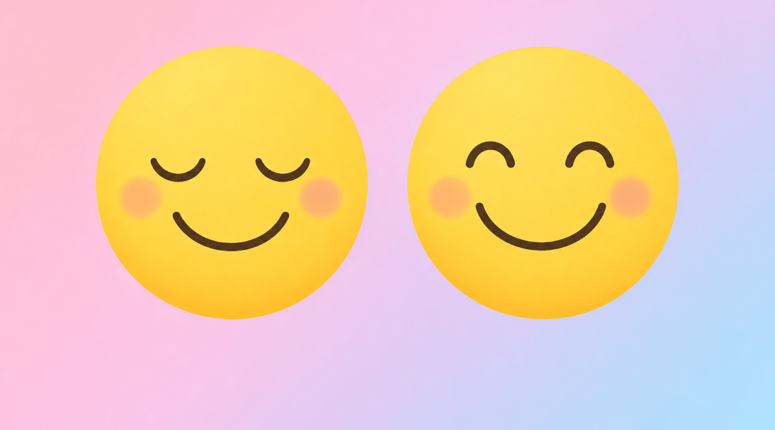 ☺️ vs 😊: What Is the Difference Between These Smiley Emoji?