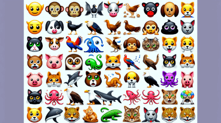 The Surprising World of Animal Emojis 🐯