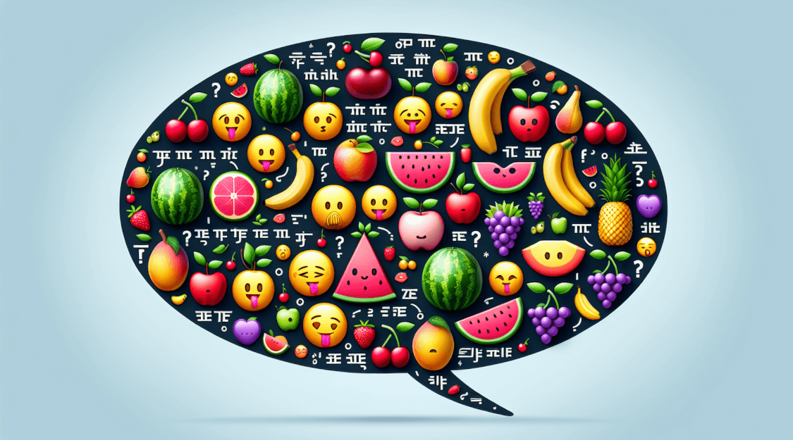 Decoding the Hidden Language of Fruit Emojis 🍇🍉🍑